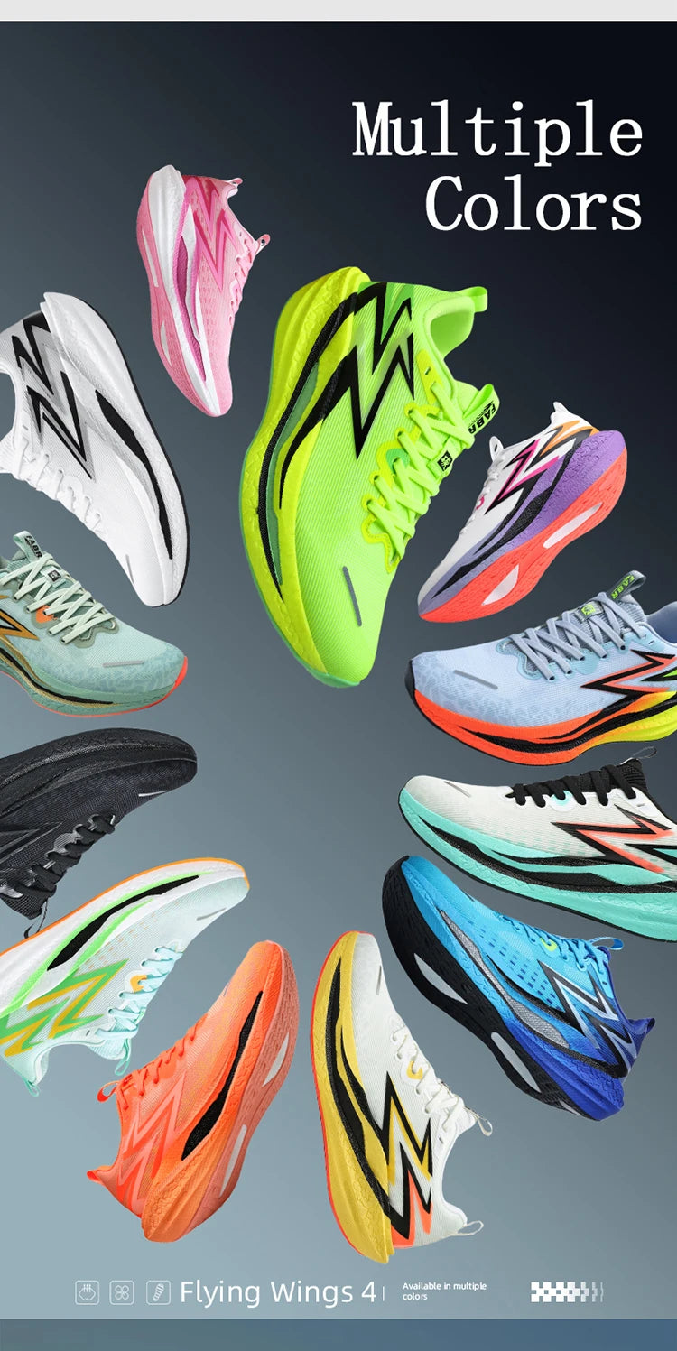 Marathon Men Running Shoes Carbon Board Speciality Sports Breathable Lightweight Women's Comfortable Chunta Athletic Sneakers
