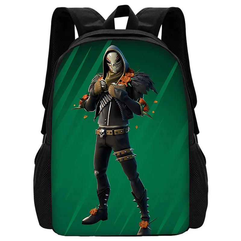 Hot Game Shooting Fortnites Child School Backpack With Shoulder Bag Pencil Bags School Bags for Boys Girls Best Gift