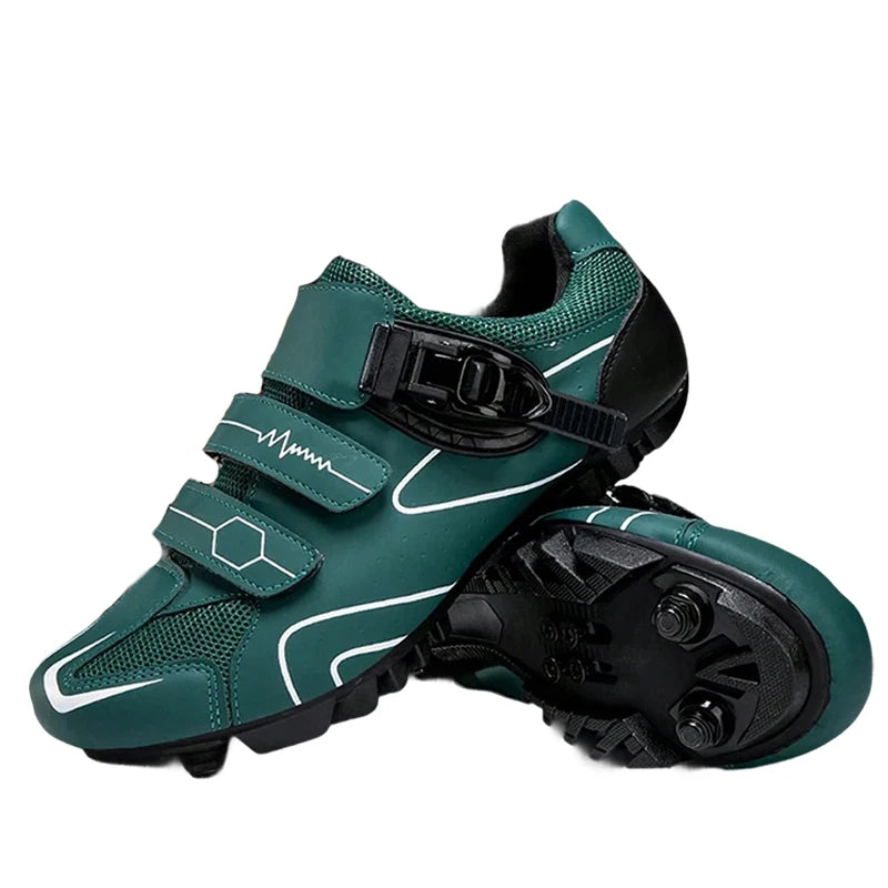 Neutralne buty rowerowe MTB, kompatybilne z butami szosowymi Pelaton, męskie buty sportowe do jazdy na rowerze, z odblaskowymi paskami