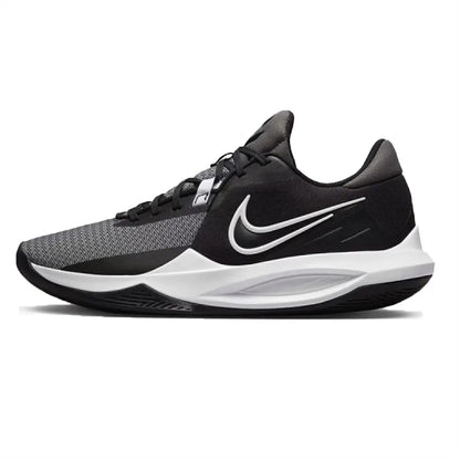 Nike Precision 6 Comfortable and Versatile Low-Top Basketball Shoes for Men DD9535-008