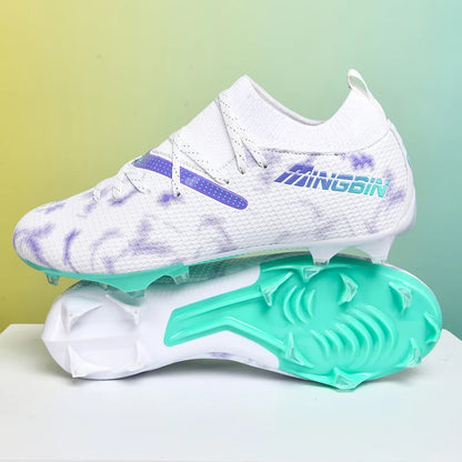 New Men Football Boots Professional Soccer Shoes Cleats Futsal Women Unisex Ultralight Hot Sale High-quality TF/FG Sneakers