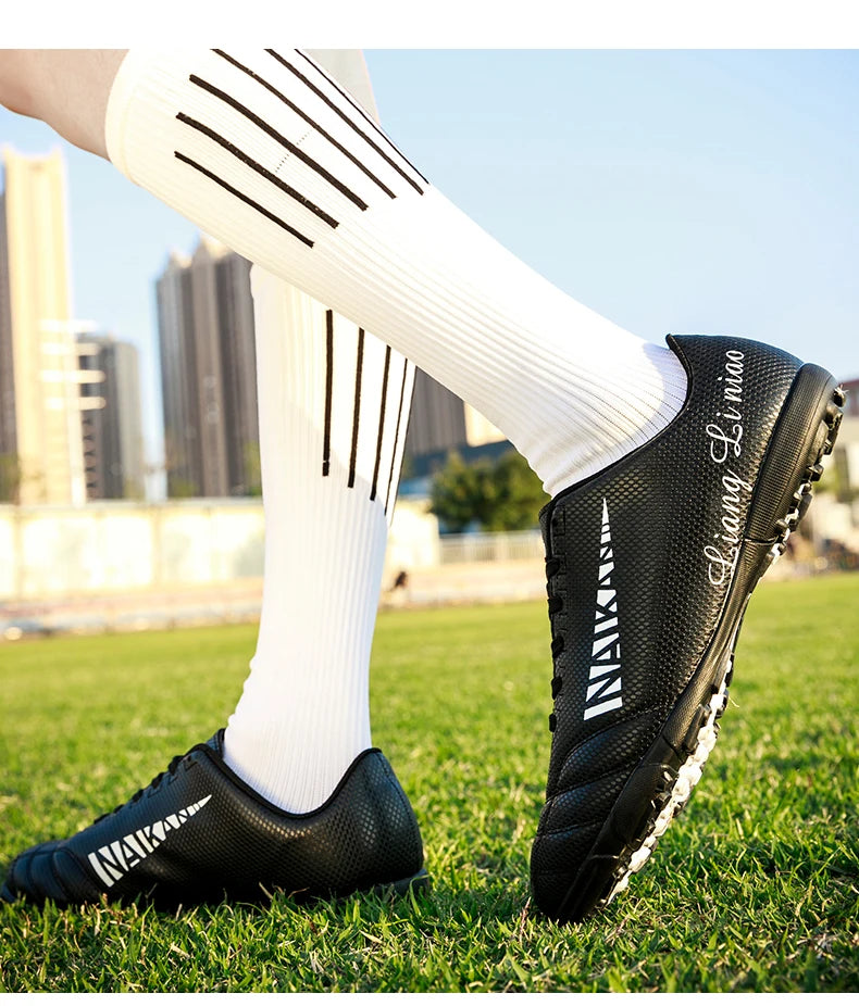 Hot Selling Youth Professional Long Nail Soccer Shoes Men's Broken Nail Football Shoes Children's Student Training Shoes