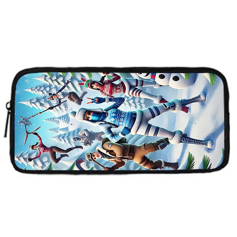 Hot Game Shooting Fortnites Child School Backpack With Shoulder Bag Pencil Bags School Bags for Boys Girls Best Gift