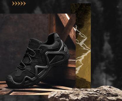 Baskets de mode outdoor pour homme – Nouveaux créateurs – Chaussures de randonnée – Chaussures de marche respirantes camouflage pour homme – Chaussures d'escalade pour couples