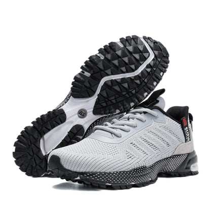 Ténis de corrida para homem Baasploa – Ténis casuais de malha, leves e de design, para corrida, respiráveis, com atacadores, para caminhada desportiva