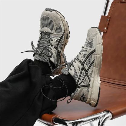 Męskie buty codzienne, outdoorowe, oddychające, do biegania, modne, do spacerów, rekreacyjne, sznurowane, do joggingu, mokasyny, markowe trampki Blade, wygodne