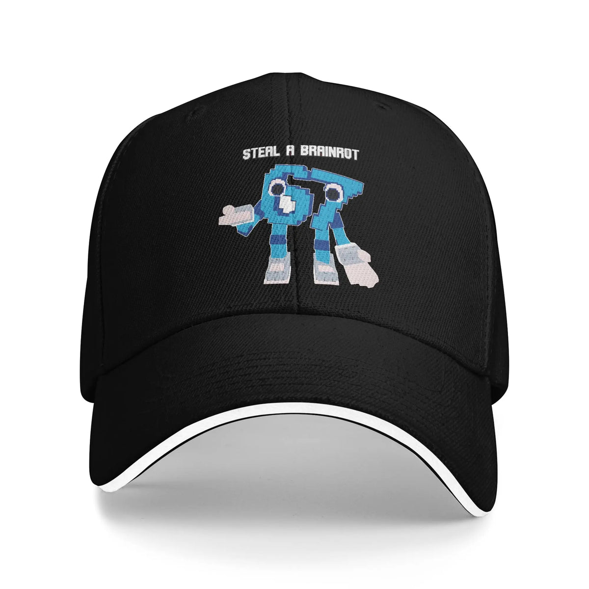 67 Six Seven 6-7 Casquette de baseball « Popular Steal » Brainrot Gaming Meme Sandwich Caps Hommes Femmes Respirante Dad Hat Plein air