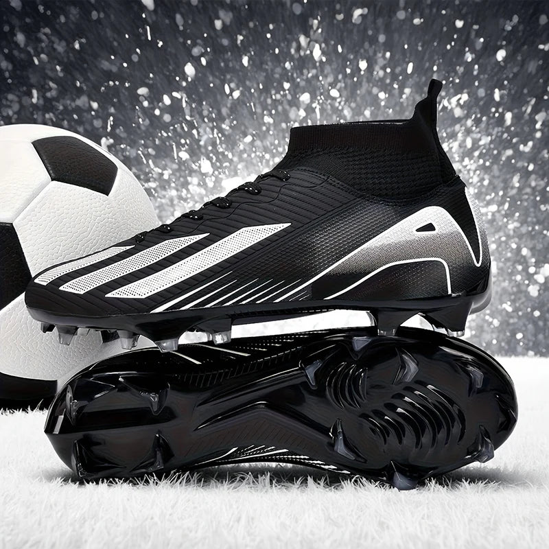 New Men Soccer Shoes Adult Non-Slip Football Boots Cleats Boys Ultralight Sport Sport Outdoor Comfortable Training Match Grass