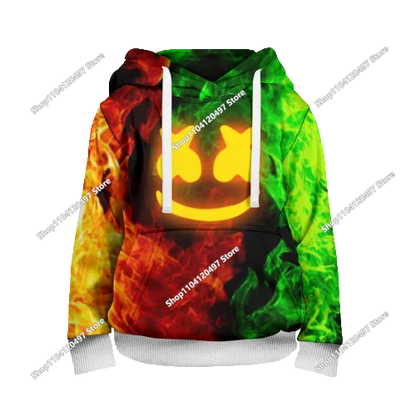 Sweatshirts com Capuz Fortnite 2025 Novas com Impressão 3D para Homem, Hoodie Harajuku de Manga Comprida, Sweatshirt Oversized Unissexo para Cosplay