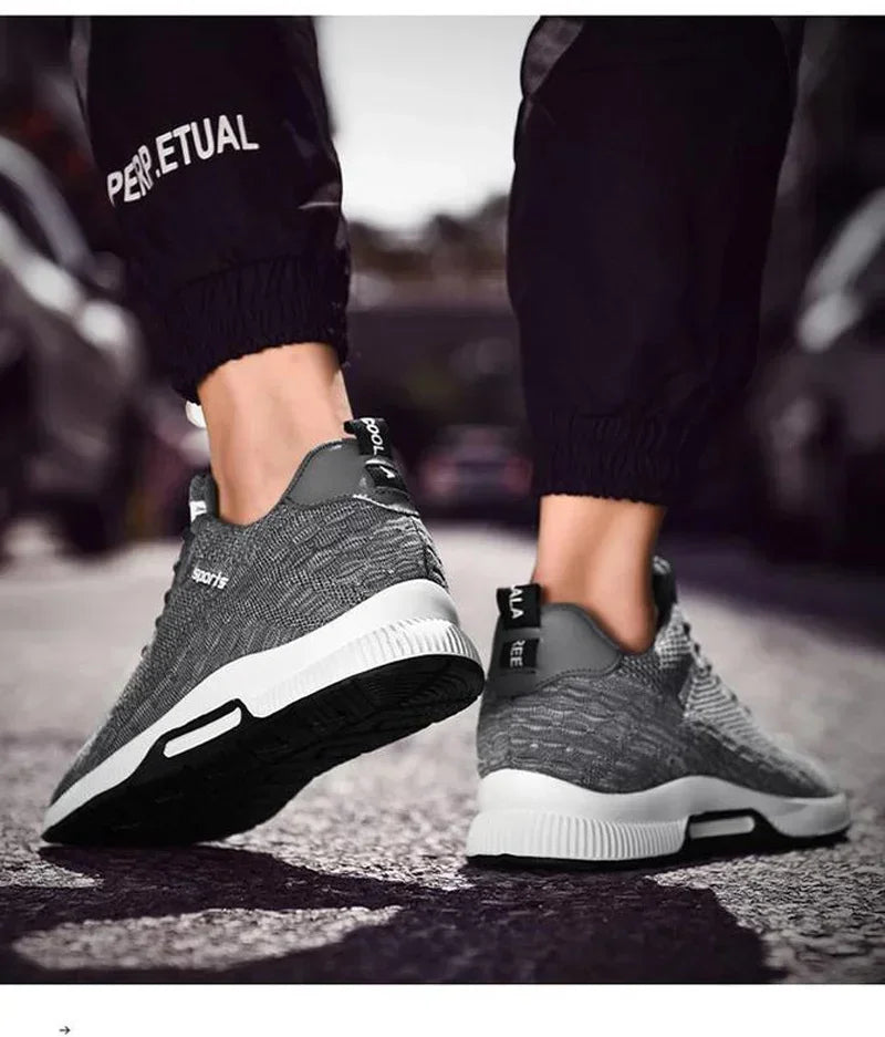 Men Increase Insole 6CM Sports Casual Height Shoes 48 Men Sneakers Elevator Shoes Hidden Heels Breathable Heightening Shoes