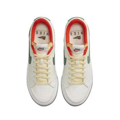 Nike Court Legacy Lit Leather Comfort Slip-Resistant Cushioned Durable Low-Top Tennis Shoes FD0355-133