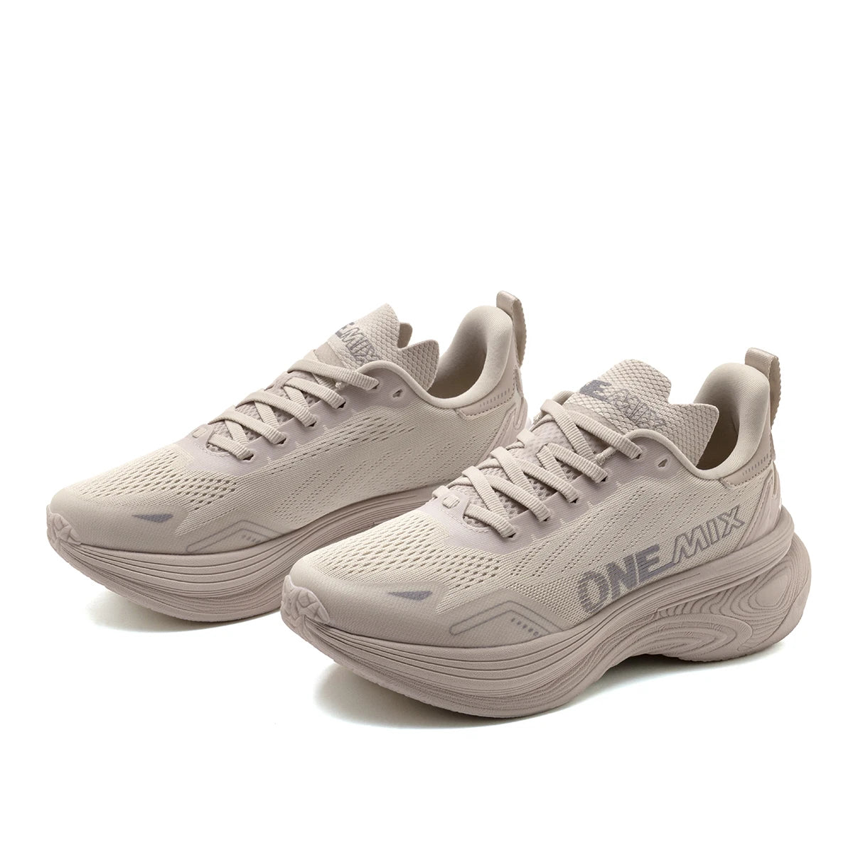Scarpe da jogging e running ONEMIX Bumper Max unisex, sneaker leggere da strada resistenti all’usura, scarpe sportive fashion per il fitness