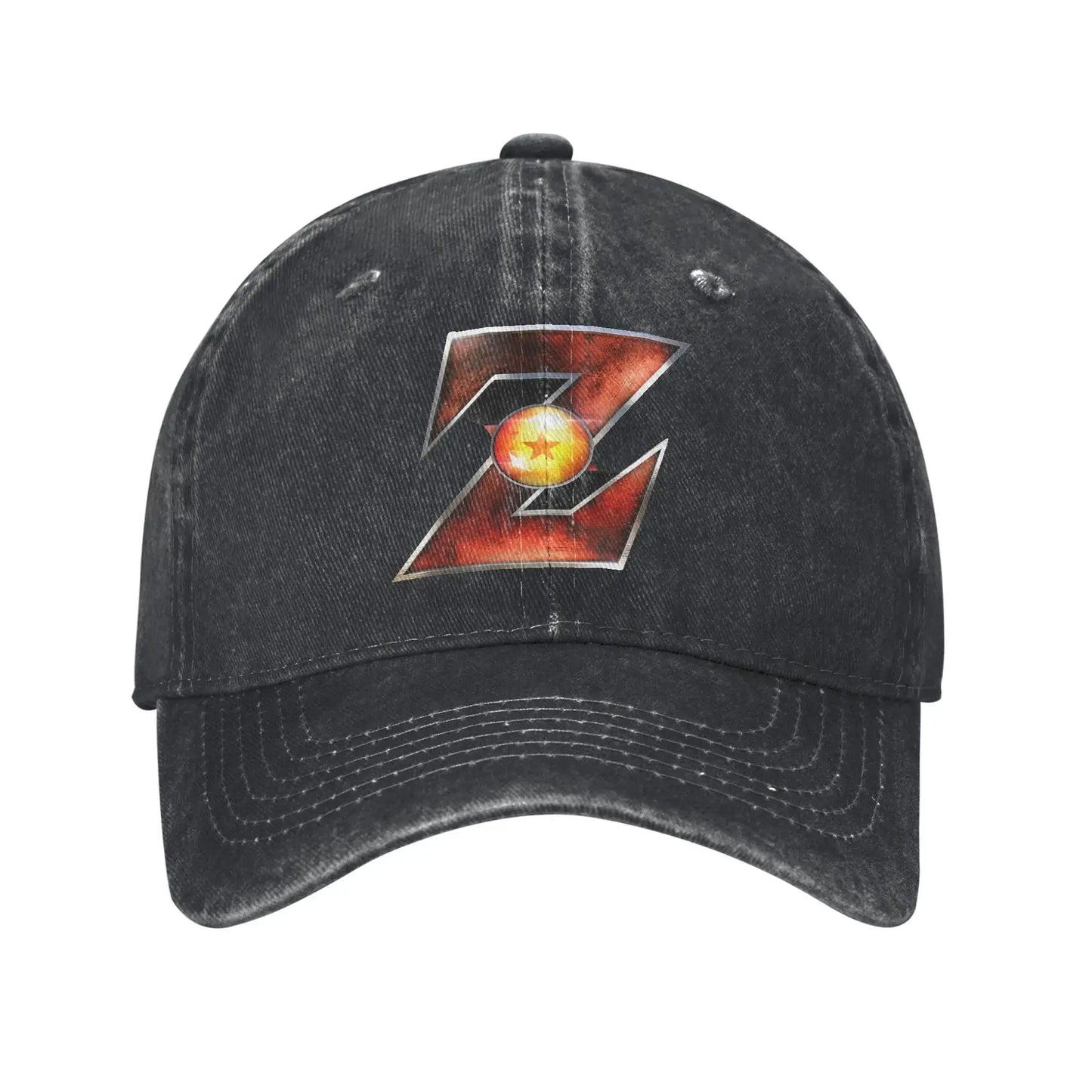 Dragon Ball Master Rosh TURTLE SCHOOL Unisex Baseball Cap Distressed Washed Caps Hat Fashion Outdoor Unstructured Soft Headwear, Produit gaming premium Fraquane