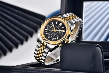 PAGANI DESIGN 2025 New VD53 luxury men quartz watch 40MM stainless steel sapphire waterproof 50m luminous C3 relojes para hombre