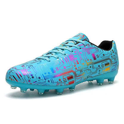 Men's Football Shoe Association Quick Five Up Football Nail Anti slip Professional Ultra Light Training Football Boot Turf