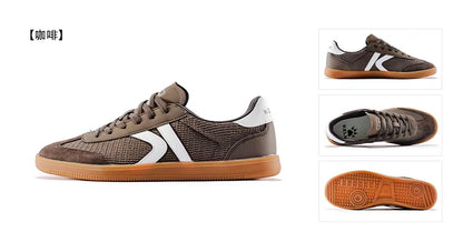 Kelme Men's German Training Shoes Mesh Breathable T-head Shoes Women's Casual Versatile Low Top Board Shoes