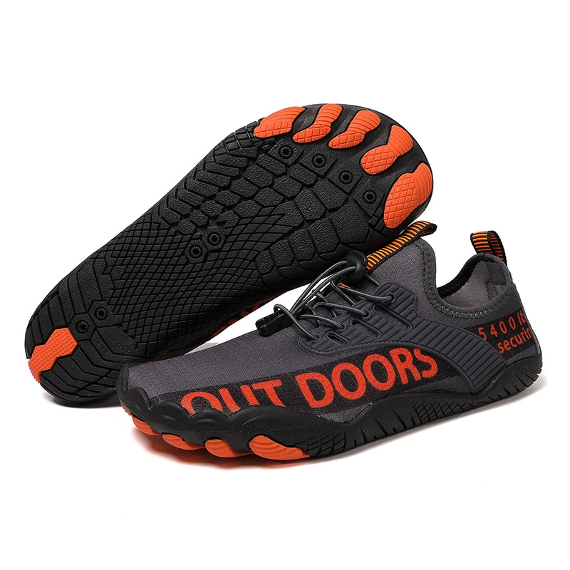 Quick Dry Aqua Shoes for Men Women Breathable Non-slip Water Sneakers Barefoot Soft Sole Wading Footwear for Swimming Beach