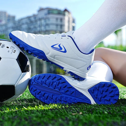 Sapatilhas de futebol de treino unissexo para adulto, tamanho grande, para jogo, interior, exterior e relvado, para jovens e estudantes, 39-45#