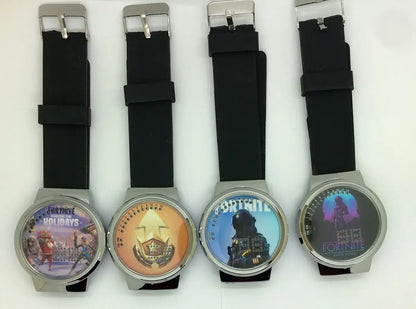 Orologio Fortnite Cute Fashion Cartoon personalizzato Kawaii Touch con luce notturna LED, orologio elettronico per studenti, regalo per amici
