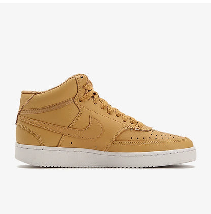 Nike genuine Court Vision Men's/Women's Mid-top Fashion Casual Sneakers CD5436-700