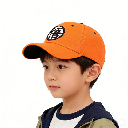 Dragon Ball Z justerbar basebollkeps Anime Goku sommarhatt för föräldrar och barn Hip Hop-keps för pappa Män Pojkar Utomhus- och sportkepsar Present