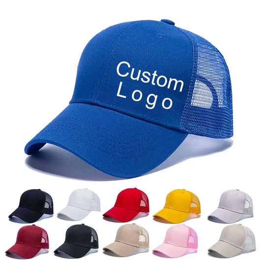 Wholesale Hat Baseball Caps Men's Casual Caps Women's Mesh Hats Unisex Hats Custom Logo Hat Embroidered Hats
