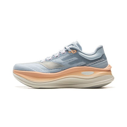 Li-Ning Women's YUEYING 5 PRO Optimized Cushion Running Shoes with Wide Toe Box SUPER BOOM Reflective LiNing Sneakers ARHV014
