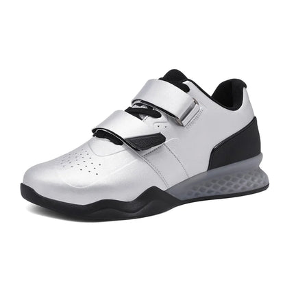 Weightlifting shoes, professional men and women powerlifting squat training shoes, hard sole gym shoes with stable heel, non-slip design