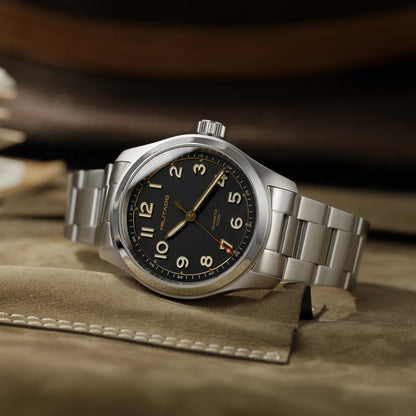 Militado ML08 Quartz Watch  VH31 Movement Steel Strip Sapphire Crystal Vintage Watch 10Bar Waterproof BGW9 Luminous Mens Watch