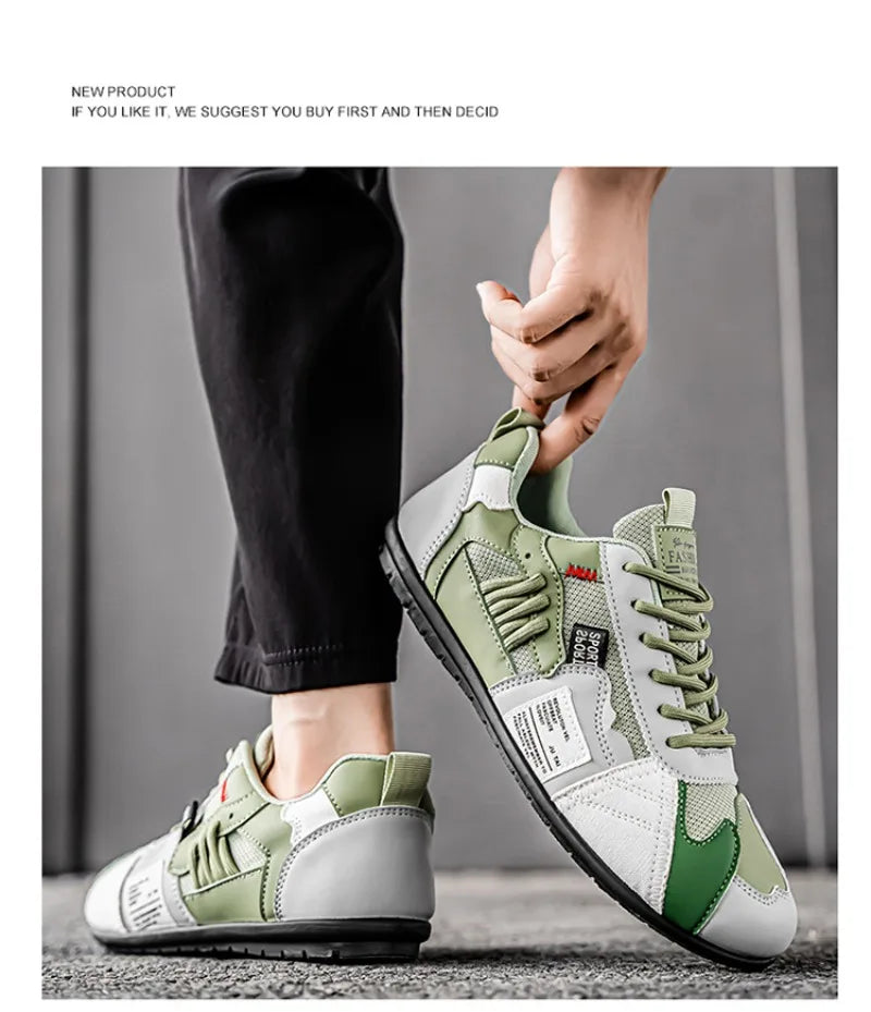 Buty męskie letnie, nowe, z siateczki, oddychające, młodzieżowe, rekreacyjne, do biegania, do chodzenia, lekkie trampki, Zapatillas