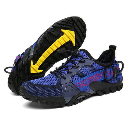 New Men's Outdoor Leisure Hiking Shoes Women's Beach Shoes Wading Shoes Couples Quick-Drying Rock Climbing Sneakers 36-47#