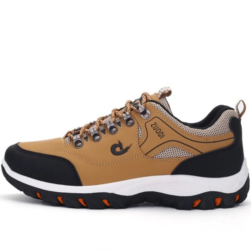 Men's casual sports shoes, outdoor hiking and mountaineering lightweight walking and running shoes, large size 36-49