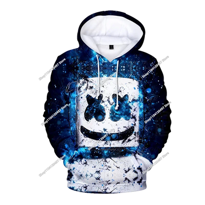Sweatshirts com Capuz Fortnite 2025 Novas com Impressão 3D para Homem, Hoodie Harajuku de Manga Comprida, Sweatshirt Oversized Unissexo para Cosplay