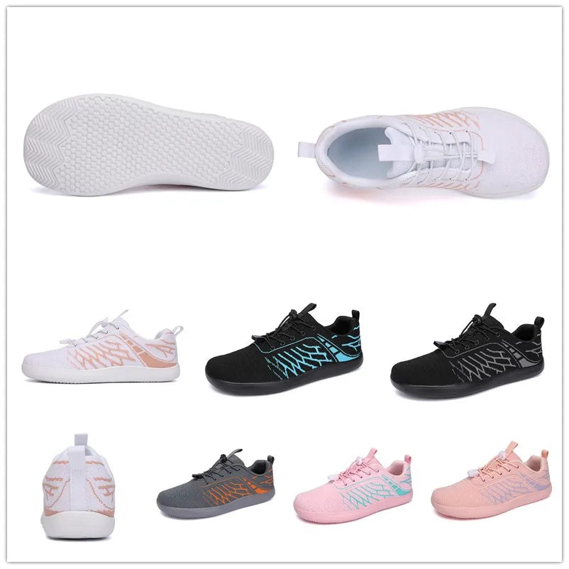 New Wide Toe Barefoot Walking Shoes Comfort Non-slip Hiking Camping Terkking Sneakers Unisex Outdoor Cycling Gym Fitnees Sport