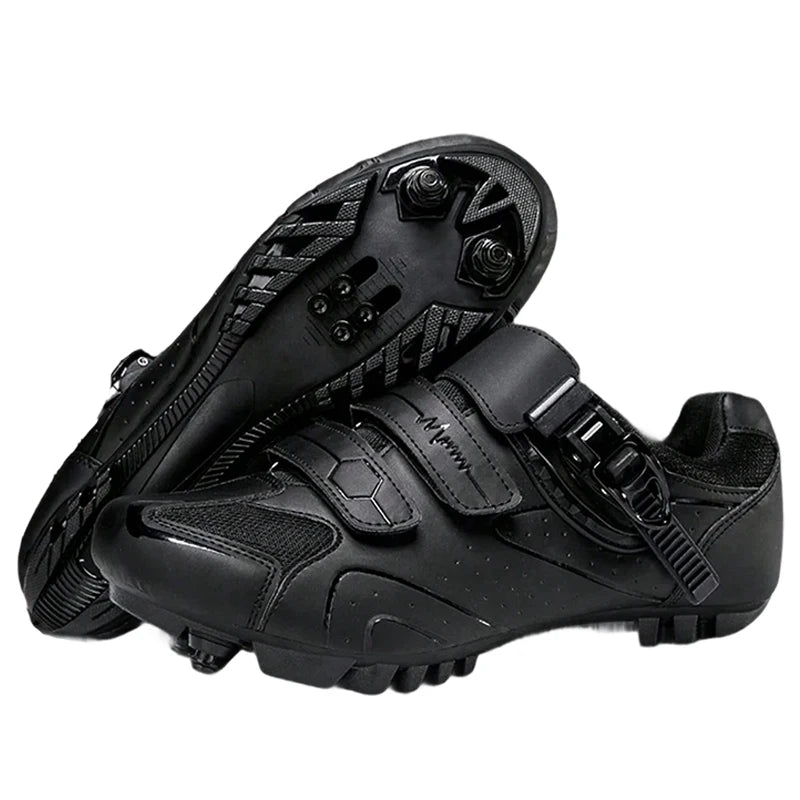 Neutralne buty rowerowe MTB, kompatybilne z butami szosowymi Pelaton, męskie buty sportowe do jazdy na rowerze, z odblaskowymi paskami