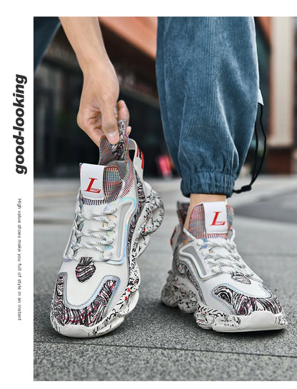 Scarpe da uomo, sneakers maschili casual, scarpe da uomo, tennis, scarpe di lusso, trainer da gara traspiranti, mocassini alla moda, scarpe da running per uomo