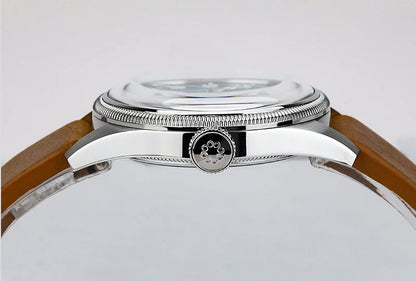 Octopus Kraken 38mm Pilot Watch Retro Stainless Steel PT5000 Movement Automatic Mechanical Wristwatch Luminous Dive Watch Man