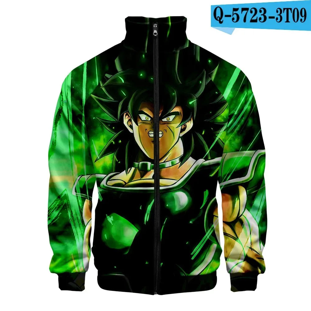 Dragon Ball Goku Hoodies Kids Boys Sweatshirts Anime Clothes Costume Hoody Gohan Beerus Pullovers Men Women Tracksuits Tops