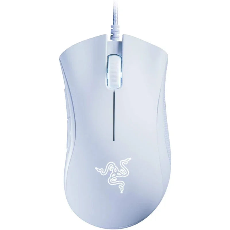 Rato Gaming Razer Original com Fio, Sensor Óptico 6400 DPI, Rato Gaming para Portátil, Rato Óptico de Alta Velocidade