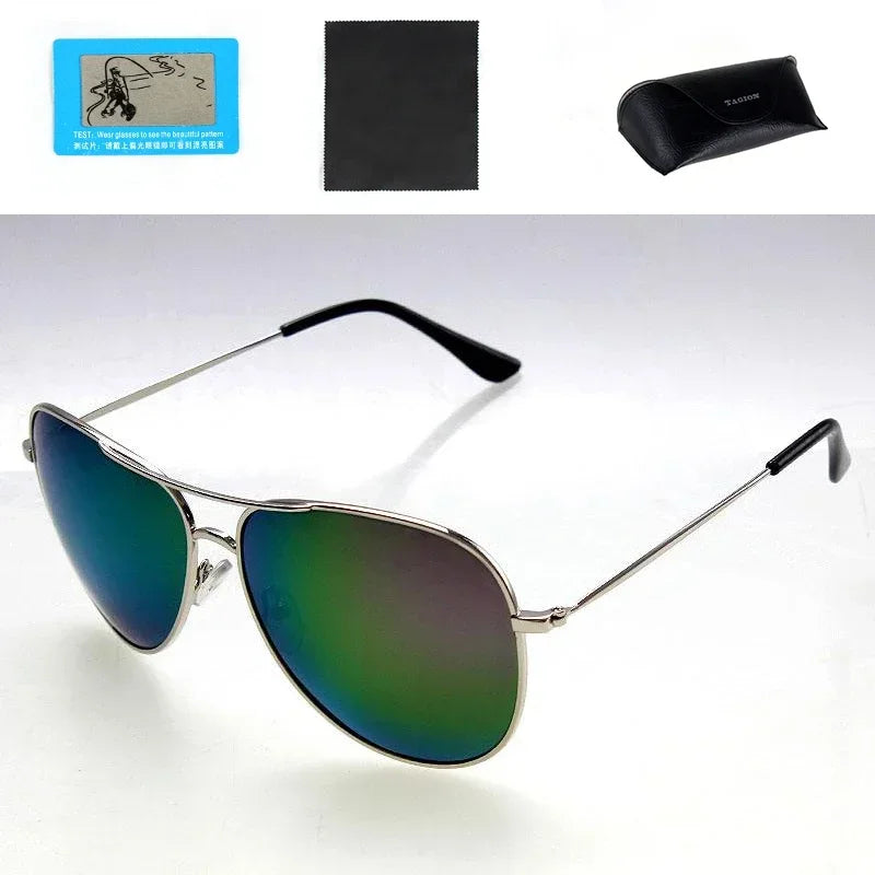 Sunmmer Polarized Sun Glasses Men Women Fashion Luxury Pilot Sunglasses Male UV400 Sunlight Proof Eyewear Female Versatile 3026