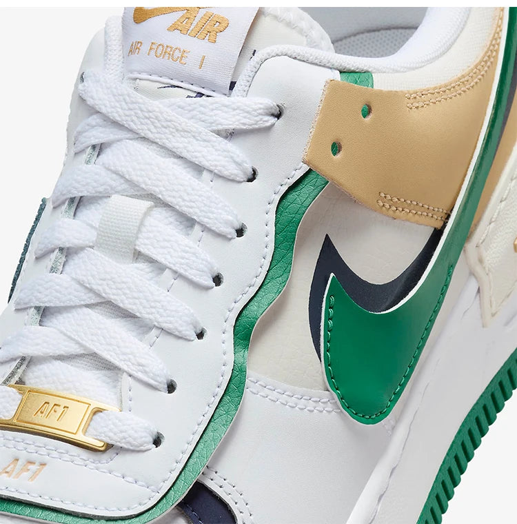 Nike genuine AF1 Shadow women's thick soled wear-resistant casual sports shoes DZ1847-102