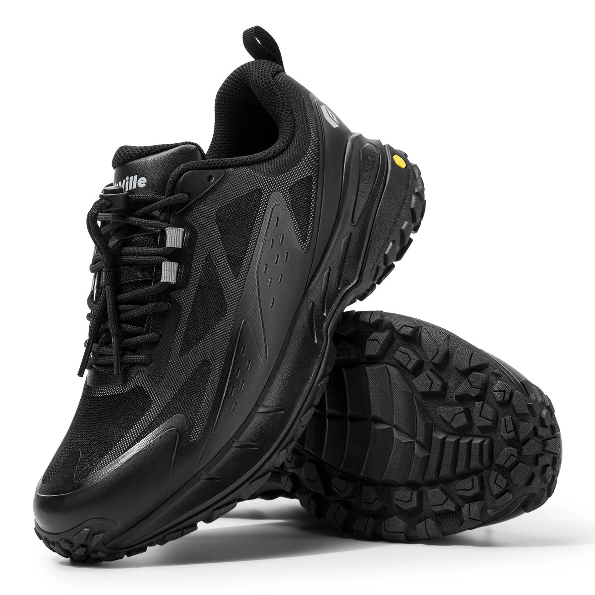 Fittington Wide Sneakers for Men Slip-on Hiking Shoes Soft Comfortable Men Running Shoe Slip Resistant Walking Shoes with Arch
