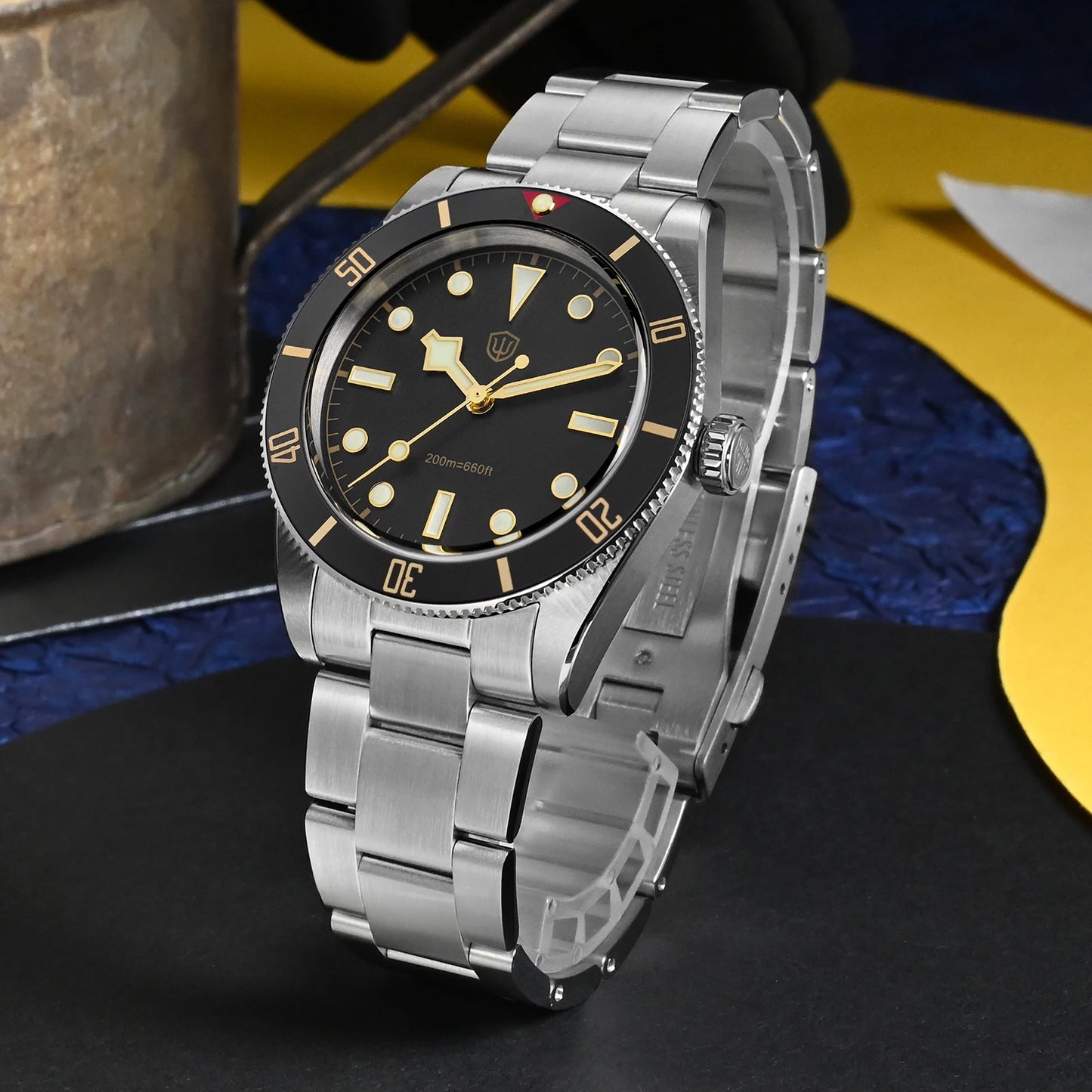 Watchdives WD7922 BB54 Quartz Watches VH31 20Bar Waterproof Luminous Sapphire Crystal Ar 37Mm Fashion Stainless Dive Wrist Watch