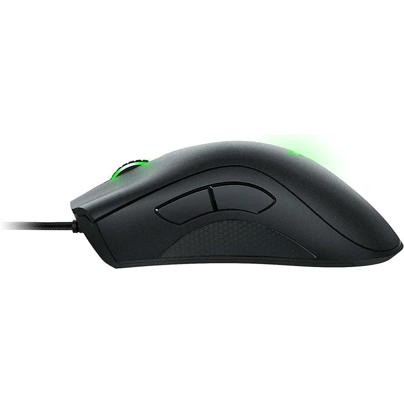 Rato Gaming Razer Original com Fio, Sensor Óptico 6400 DPI, Rato Gaming para Portátil, Rato Óptico de Alta Velocidade