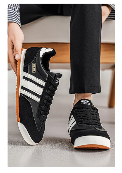 Men's Lightweight Forrest Gump Shoes, Soft Surface Non-Slip Sneakers, Retro Versatile Casual Shoes