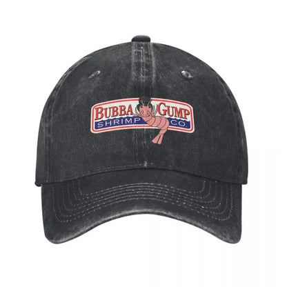 Bubba Gump Forest Shrimp Seafood Baseball Cap  Men Women Hip Hop Hats Sun Protection Outdoor Sports Baseball Caps Gift