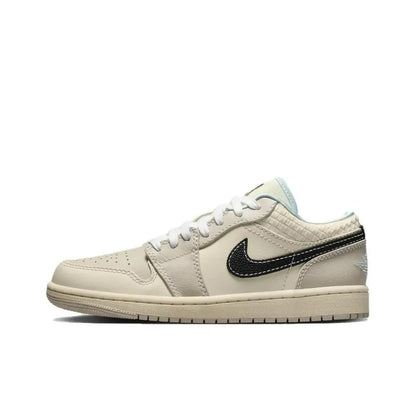 Nike Air Jordan 1 Low Unisex Basketball Shoes, Cushioned Comfort Lightweight Support for Sport & Casual Wear HQ3440-101
