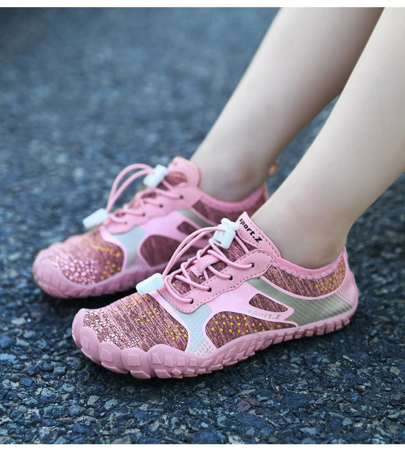 Buty do pływania dla dzieci, szybkoschnące buty plażowe, buty wodne dla chłopców i dziewczynek, buty sportowe do chodzenia boso, trampki do brodzenia, sandały dla dzieci do nurkowania, wędkowania i surfowania