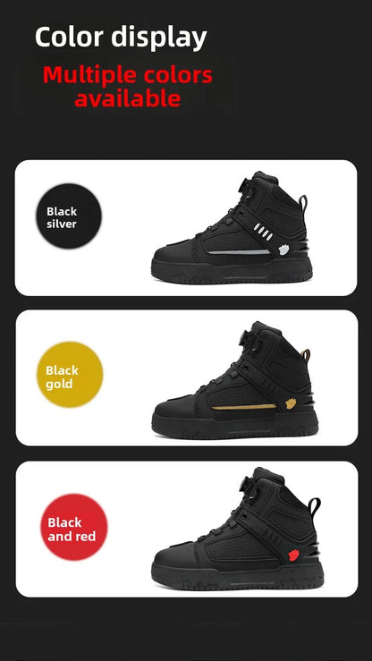 Motorcycle Boots Men Biker Shoes Moto Sneaker Microfiber Leather Adventure Motocross Shoes Anti-slip Motorcycle Equipment