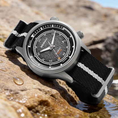 BERNY Titanium Diver Watches for Men 20ATM Super Luminous Automatic Mechanical Men's Dive Watch Sapphire Swim Diving Wristwatch